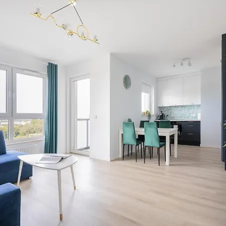 Baltic Vista - Sea View- Polsat Arena 公寓 *