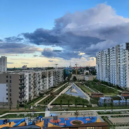 Baltic Vista - Sea View- Polsat Arena, Free Parking Apartamento